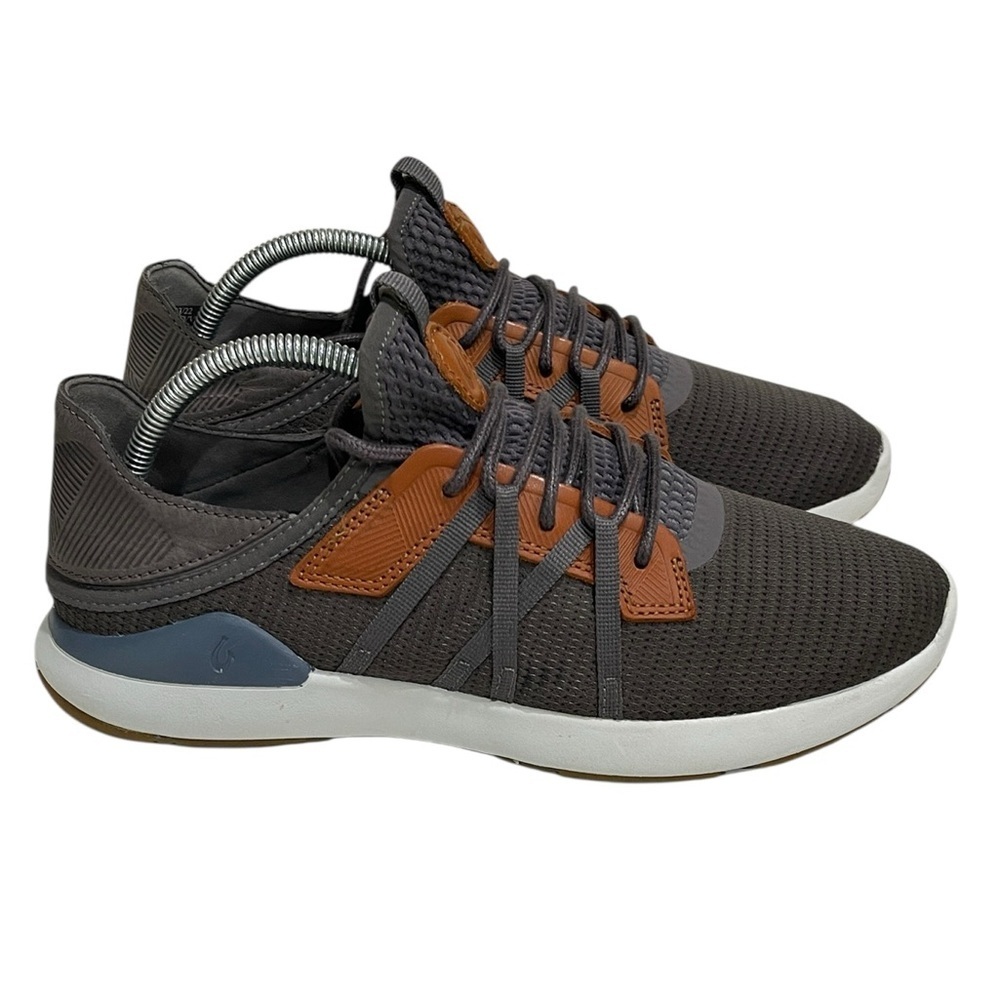 Olukai Mio Li Men’s Everyday Athletic Shoes Sneakers SZ 9 Grey Blue